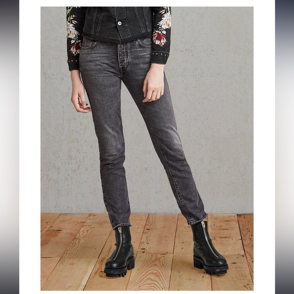 Levi’s Twig High Rise Slim Made & Crafted 
Charcoal Black